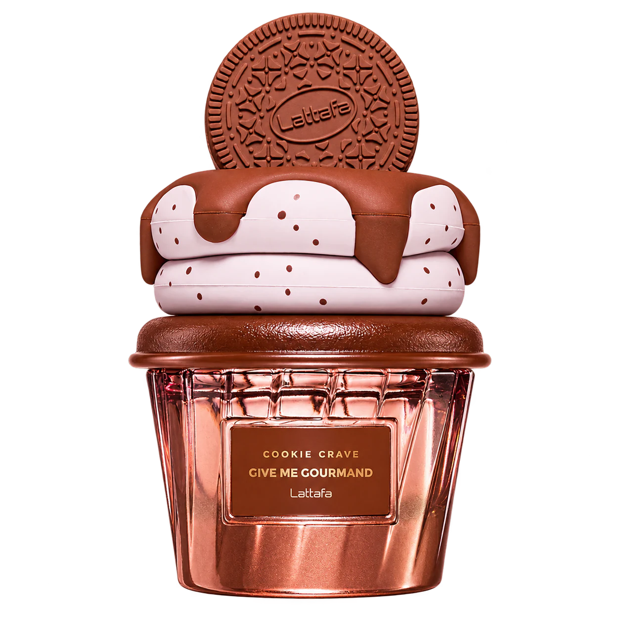 Lattafa Give Me Gourmand Cookie Crave parfümös üveg