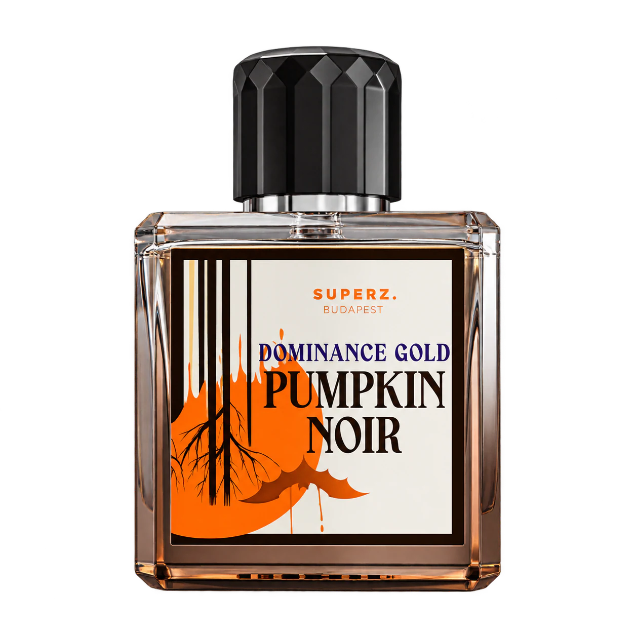 Superz Dominance Gold Pumpkin Noir parfümös üveg