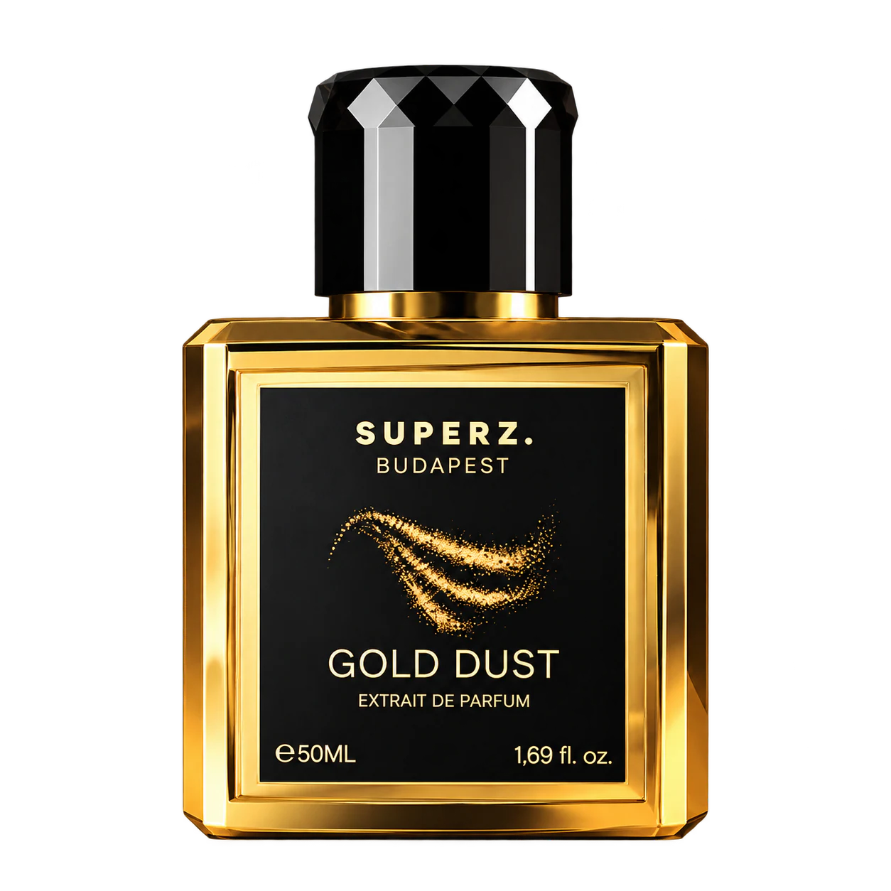 Superz Gold Dust parfümös üveg