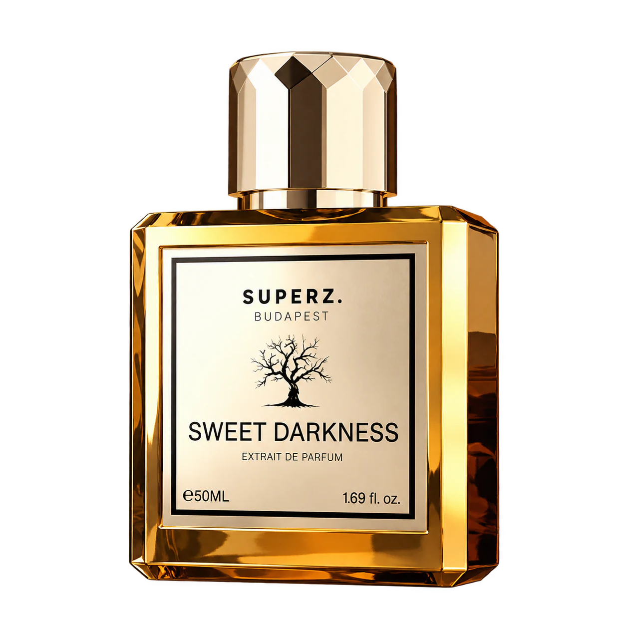 Superz Sweet Darkness parfümös üveg